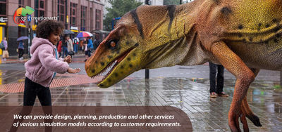 Qualität Ein realistischer animatronischer Dinosaurier Fabrik