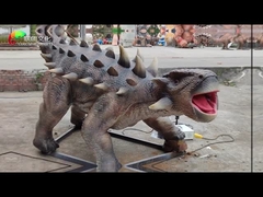 Freizeitpark-lebensechter Animatronic Dinosaurier lebensgroßer Animatronic Ankylosaurus