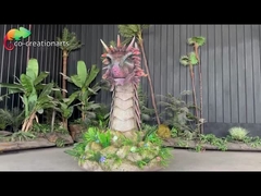 Animatronischer Drachen-Themenpark Dekoration Lebensgröße Realistisches Drachenmodell