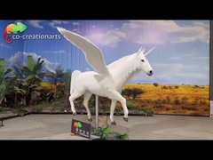 Animatronische Tiere Simulation Einhorn mit Flügeln Für Verzierung von Freizeitparks