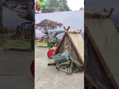 3m Velociraptor-Animatronic Dinosaurier