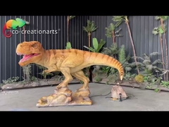 Animatronische T-Rex in Lebensgröße für die Jurassic World Ausstellung