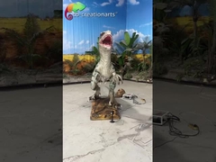 Realistischer animatronischer Dinosaurier, animatronischer Velociraptor