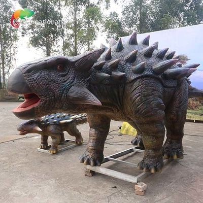 kaufen Wasserdichter Freizeitpark-lebensgroßer Animatronic Dinosaurier realistischer Ankylosaurus für Vergnügungspark online manufacture