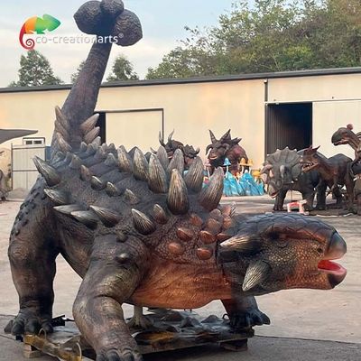 kaufen Freizeitpark-lebensgroßer Animatronic Dinosaurier Ankylosaurus-realistisches Dinosaurier-Modell For Amusement Park online manufacture
