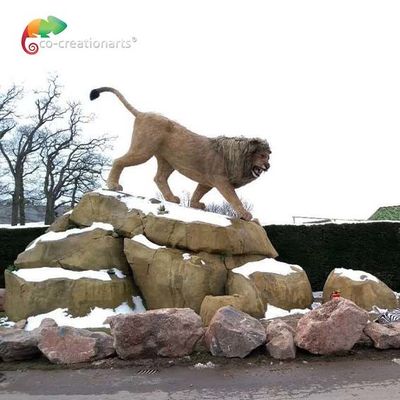 kaufen Künstlicher Tier-Safari Realistic Animatronic Lion For-Zoo-Park 110V 220V online manufacture