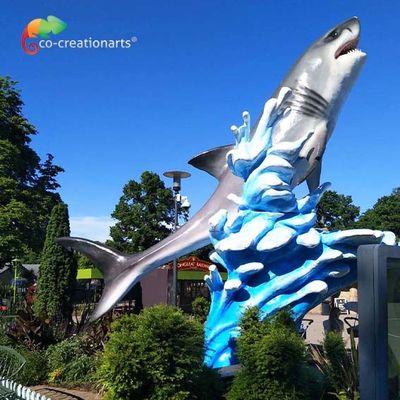 kaufen Aquarium realistische Animatronische Tiere Haiwelle realistisches Modell für die Sea World Ausstellung online manufacture