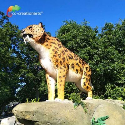 kaufen Sun prüfen realistischen Tieranimatronics SABRE Wulf For Safari Park online manufacture