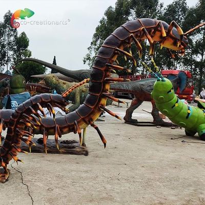 kaufen Gut behandelte Stahlrahmen-Animatronic Hundertfüßer-Riese-Robotertiere imprägniern online manufacture