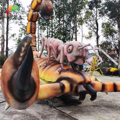 kaufen Lebensechte realistische Animatronic Tier-Skorpione kämpfen mit Ameisen Sun-Widerstand online manufacture