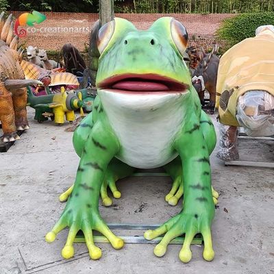 kaufen Kundengebundene riesige Animatronic Frosch-Tiere realistisch für Unterhaltungs-Ausstellung online manufacture