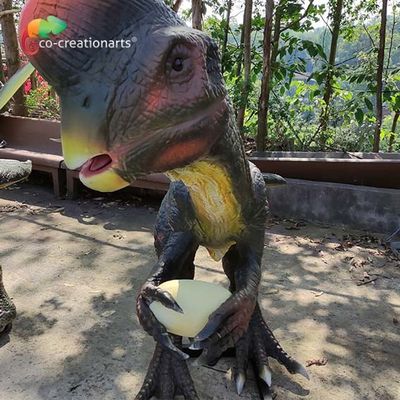 kaufen lebensgroße Animatronic Dinosaurier 3Ms Simulation Oviraptor Real mit lebendigem Ton online manufacture
