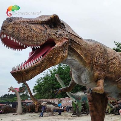 kaufen 9M Life Size Animatronic Dinosaurier-Jurawelt T Rex Animatronic Snowproof online manufacture