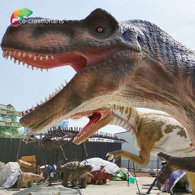 kaufen 5M T Rex Jurassic Park Animatronic Theme Park Dinosaurs Corresponding sound online manufacture