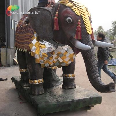 Ein guter Preis. CER Animatronics-Elefant-Kinder reiten nach Maß wechselwirkende Ausrüstung Online