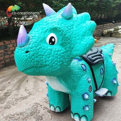 Ein guter Preis. Blaue Farbe Batteriebetriebene Dinosaurierfahrt an Verschleißbeständigkeit Online
