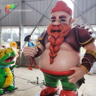 Kundengerechte Landschaftsdekorations-Freizeitpark Animatronics-Charaktere