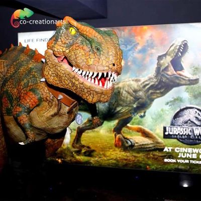 kaufen Kundenbezogenheit 4,5 Meter Animatronic T Rex Costume With LED Licht- online manufacture
