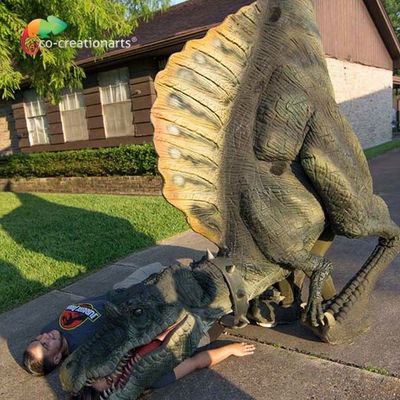 kaufen Kundengerechtes realistisches Animatronic Dinosaurier-Kostüm 110V/220V mit dem Bein-Bewegen online manufacture