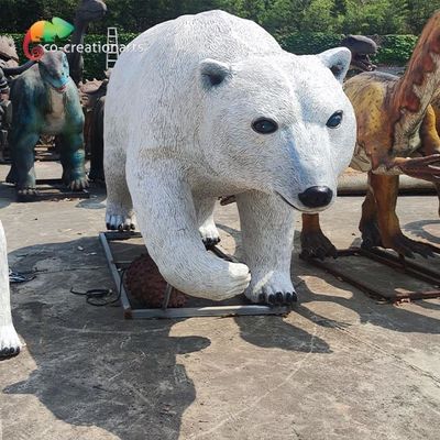 kaufen Fiberglas-Tier-Eisbär Sunproof im Freien online manufacture