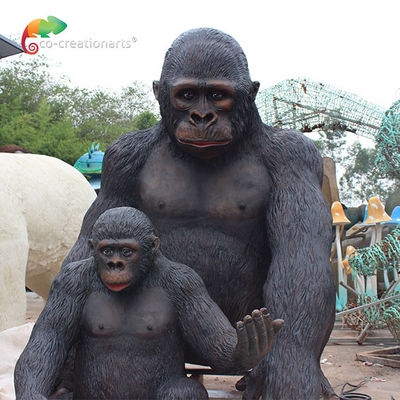 kaufen 2 Meter Höhen-Fiberglas-Animatronic Orang-Utan ISO-Cer-Zertifikat- online manufacture