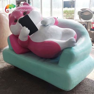 Ein guter Preis. Animatronic kundenspezifischer Mikromodell-Replicas For Amusement-Park Shiba Inu Online