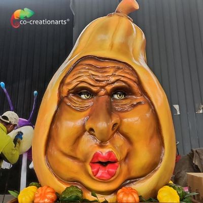 0,8 Meter Höhen-Animatronic Kürbis-Hauptgesichts-abnehmbar für Vergnügungspark