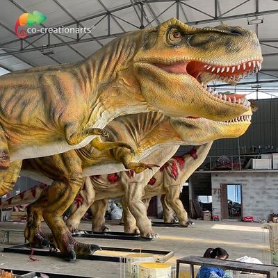 12m Freizeitpark Jurassic Park T Rex Animatronic Lifelike Coin Operated