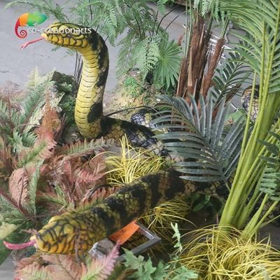 Ein guter Preis. Lebensgroße Tiere simulierten Animatronic Schlangen in den Tierausstellungen Online