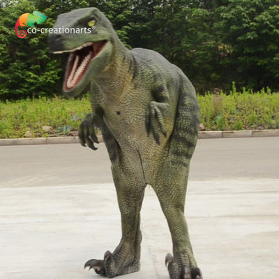 Ein guter Preis. 1.7m Animatronischer Dinosaurier Velociraptor Kostüm realistisch Schaffen Sie spektakuläre Jurassic Szenen Online