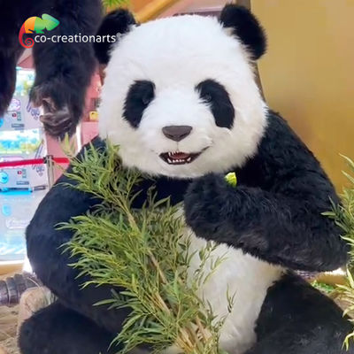 Ein guter Preis. Realistische Robotertiere Animatronische Panda für den Vergnügungspark Online