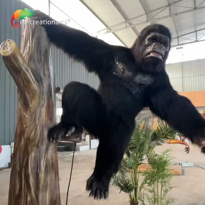 Individuell angepasste realistische Animatronische Tiere Animatronische Gorilla zum Dekorieren