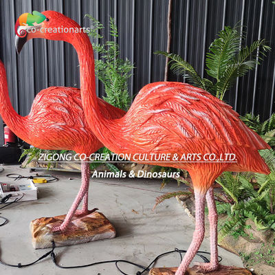 Ein guter Preis. Animatronische Flamingo-Simulationen zur Dekoration von Freizeitparks Online