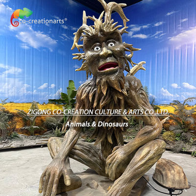 Riesiger, animatronischer, sprechender Baum, Mensch, menschlicher, sprechender Baum für die Dekoration von Freizeitparks