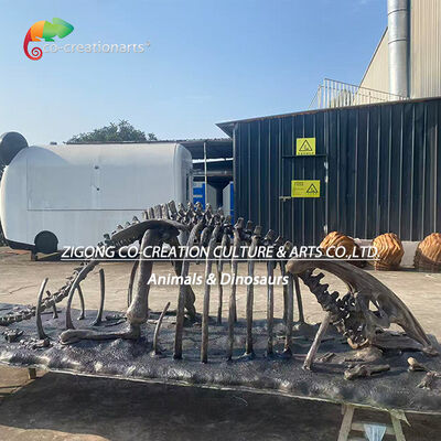 kaufen Glasfaser-Dinosaurierskelett-Fossilien-Überreste-Parasaurolophus-Skelett-Replikate Online-Herstellung