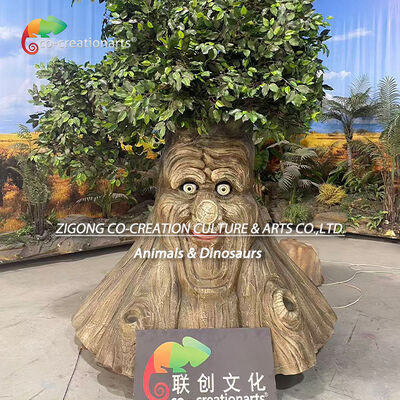 Realistischer animatronischer sprechender Baum, weise, mystischer Baum, maßgeschneiderte China-Fabrik