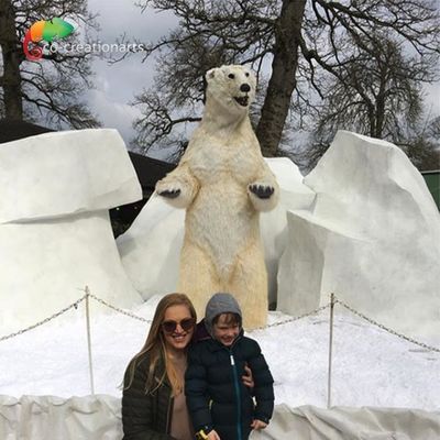 Ein guter Preis. Wasser-Rückhalter-Animatronic Eisbärtiere Online