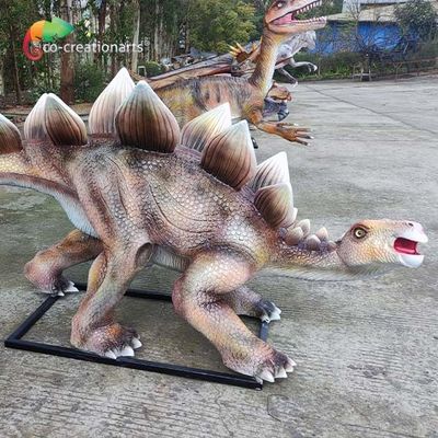 Ein guter Preis. Wasser-Beweis-Replik-Fiberglas Animatronic Animatronic Stegosaurus-Statue Online