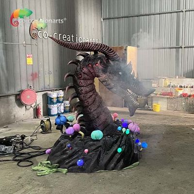 Ein guter Preis. Westlicher brennender Animatronic Drachesonnenbeweis Online