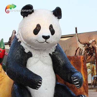 Ein guter Preis. Wasser-Beweis-Fiberglas Animatronic Panda Illuminated For Shopping Mall Online