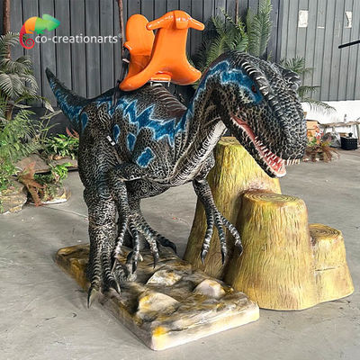 Ce Zertifizierte Animatronische Dinosaurierfahrt Velociraptorfahrt 4m Länge