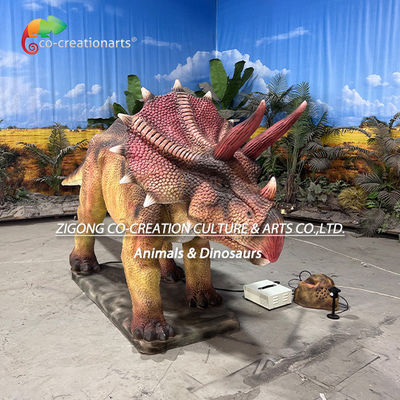 Ein guter Preis. Immersive realistische Animatronische Dinosaurier-Ausstellung: Riesengetriebene Triceratopen mit lebhaften Farben, artikulierten Bewegungen und Fernschritt Online