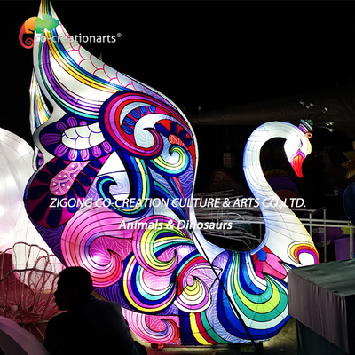 Ein guter Preis. Schwan Dekorativ chinesisches Festival Laternen Beleuchtung mit Led-Lichtquelle Festival der Lichter Online