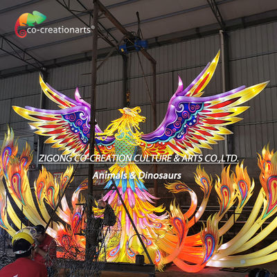 Ein guter Preis. Phönix-Lanternskulptur für chinesische Laternenfeste und Lichtshows Online